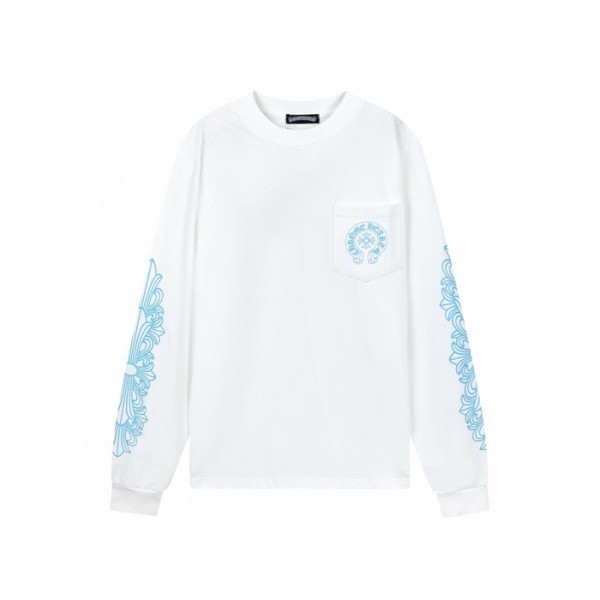 ✨크롬하츠 남성 라운드 긴팔티 - Chrome Hearts Mens Round Tshirt - chc5548x