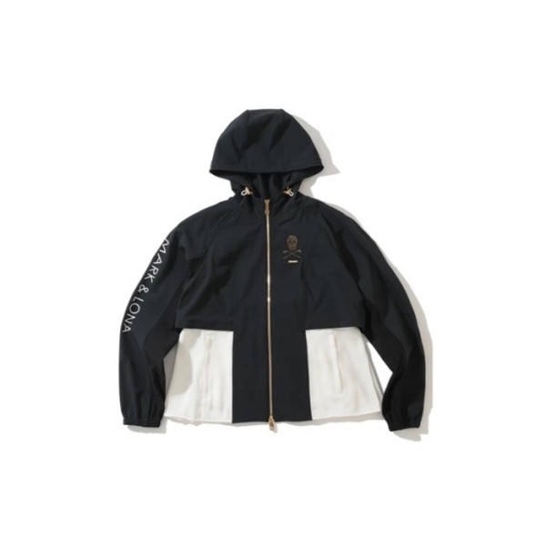 ✨[ MARK&LONA ] 마크&로나 여성 큐빅 로고포인트 우븐 아우터 - gol1569x