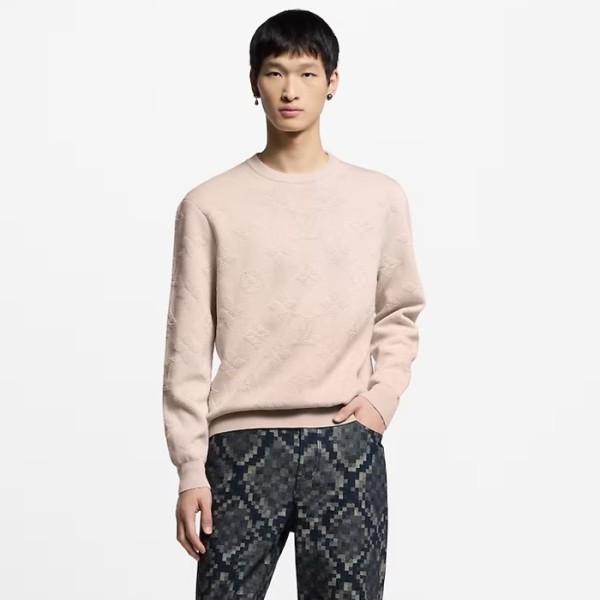 ✨루이비통 남성 라운드 스웨터 - Louis vuitton Mens Round Sweater - lvc5605x