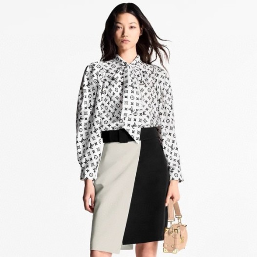 ❤루이비통 여성 리본 셔츠 - Louis vuitton Womens Ribbon Shirts - lvc5835x