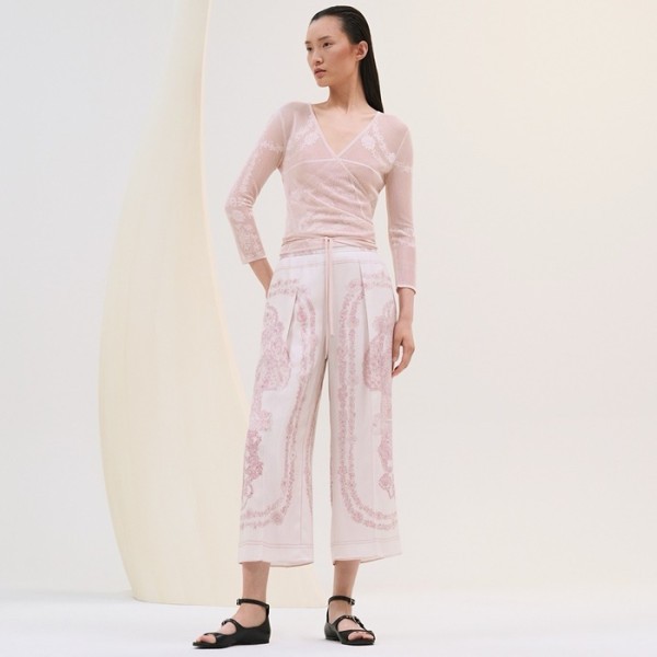 ✨디올 여성 실크 팬츠 - Dior Womens Silk Pants - dic5867x