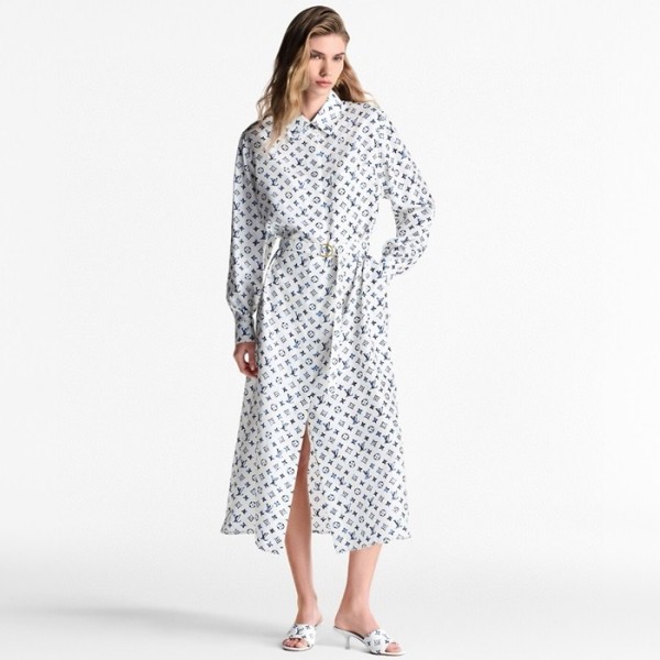 ✨루이비통 여성 셔츠 원피스 - Louis vuitton Womens One-pieces - lvc5943x