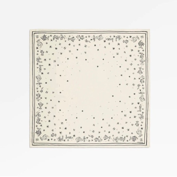 ✨샤넬 여성 실크 스카프 - Chanel Womens Silk Scarf - acc4531x