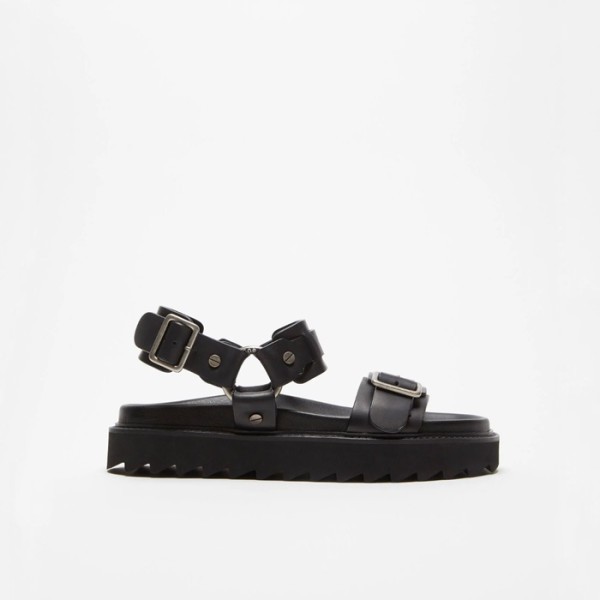 ✨아크네 여성 가죽 버클 샌들 - Acne Studios Womens Leather Buckle Sandals - acs5632x