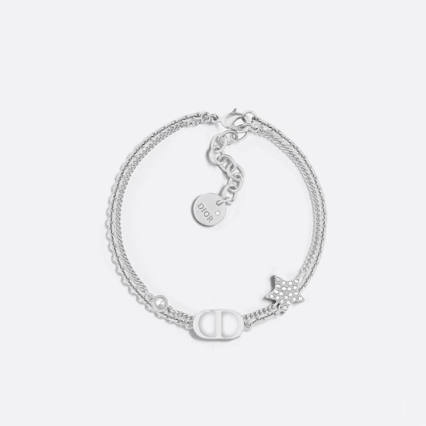 ✨디올 여성 Petit CD 더블 팔찌 - Dior Womens Petit CD Double Bracelet - acc4541x