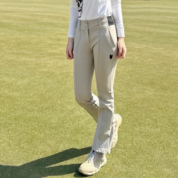 ✨[AMAZINGCRE] 어메이징크리 여성 스트레이트 세미부츠컷 팬츠 - gol1605x