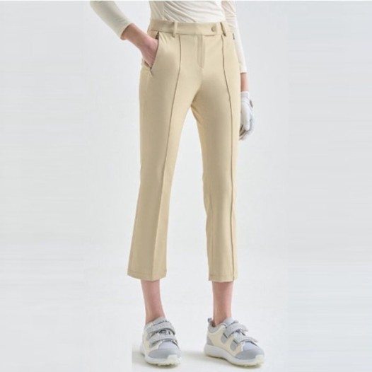 ❤[LANVIN BLANC] 랑방블랑 여성 크롭 스트레이트 팬츠 - gol1624x