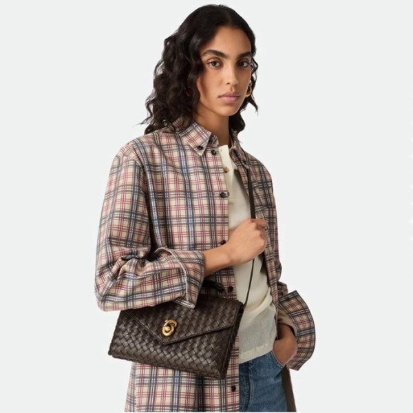 ✨보테가베네타 여성 노트락 크로스 탑 핸들백 - Bottega veneta Womens Knot Lock Top Handle - bvb5352x