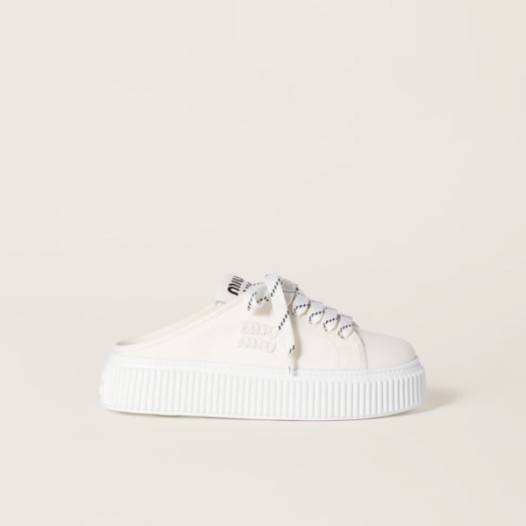 ❤미우미우 여성 데님 스니커즈 뮬 - Miumiu Womens Denim Sneakers Mule - mis5645x