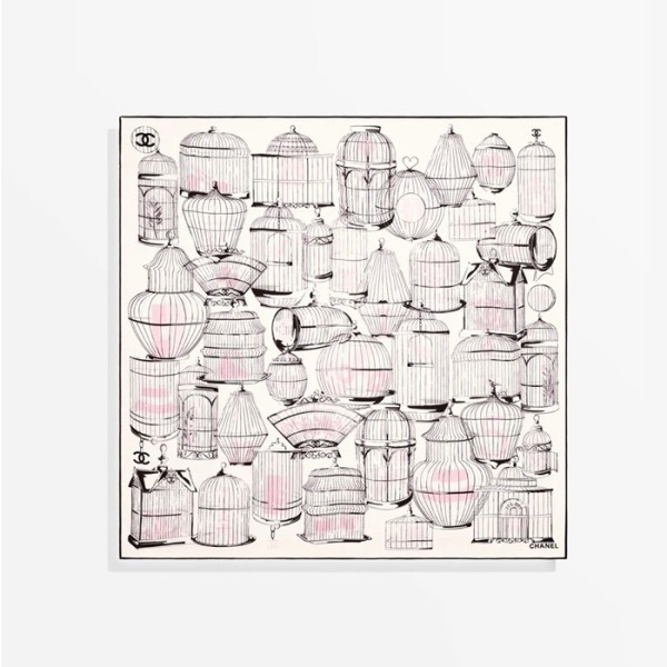 ✨샤넬 여성 스퀘어 스카프 - Chanel Womens Square Scarf - acc5386x