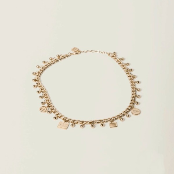 ✨미우미우 여성 메탈 목걸이 - Miumiu Womens Metal Necklace - acc5398x