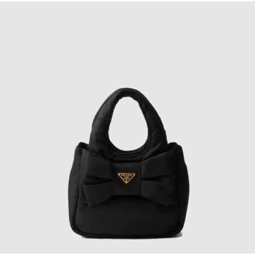 ❤프라다 여성 리본 장식 패딩 리나일론 미니백 - Prada Womens Ribbon decorated padded nylon mini bag - prb5434x