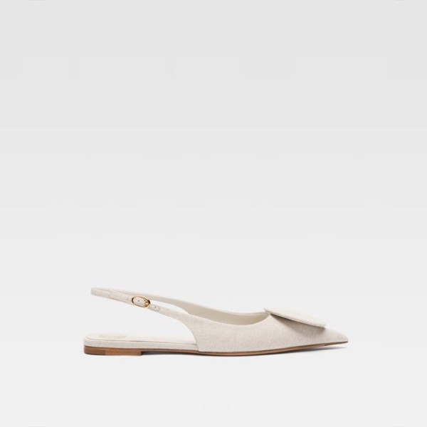 ✨자크뮈스 여성 두엘로 플랫 슬링백 - Jacquemus Womens Duelo Flat Slingbacks - jas5669x