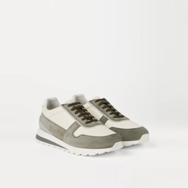 ✨브루넬로쿠치넬리 남성 펀칭 패널 스니커즈 - Brunello Cucinelli Mens Punching Panel Sneakers - brs5683x