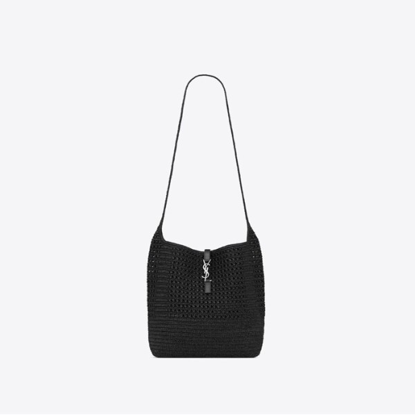 ✨입생로랑 남/녀 라피아 크로셰 le 5 à 7 미디엄 토트백 - Saint Laurent Unisex Le 5 à 7 Medium Tote bag In Raffia Crochet - ysb5508x