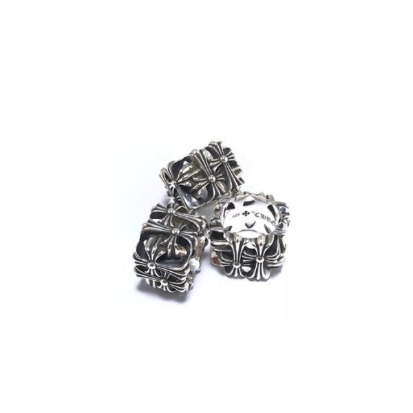 ✨크롬하츠 남/녀 실버 반지 - Chrome Hearts Unisex Silver Ring - acc5435x
