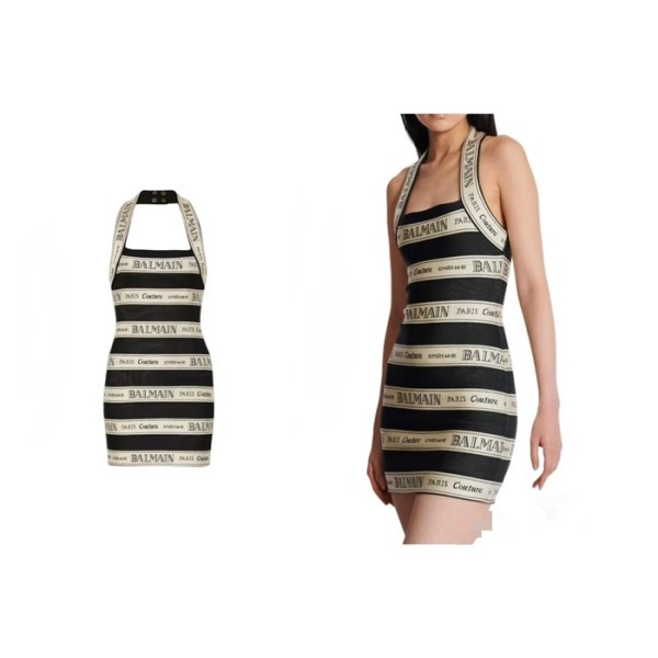 ✨발망 여성 트렌디 원피스 - Balmain Womens Trendy One-pieces - bac6581x