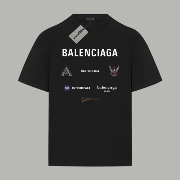 ✨발렌시아가 남성 라운드 반팔 티셔츠 - Balenciaga Mens Round Tshirt - bac6588x
