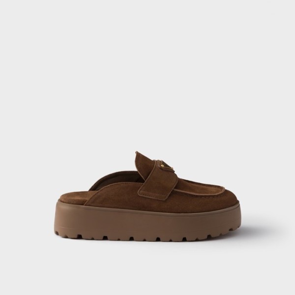 ✨프라다 여성 플랫폼 슬립온 뮬 - Prada Womens Platform Slip-On Mules - prs5700x