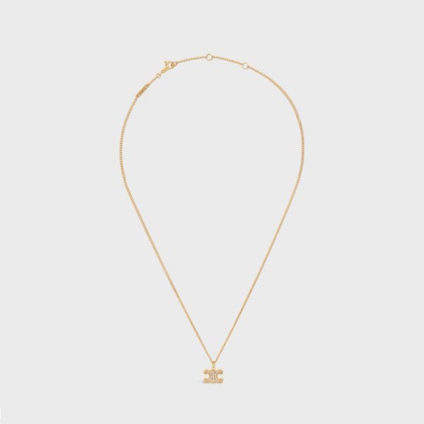 ✨셀린느 여성 골드 네크리스 - Celine Womens Gold Necklace- acc5747x