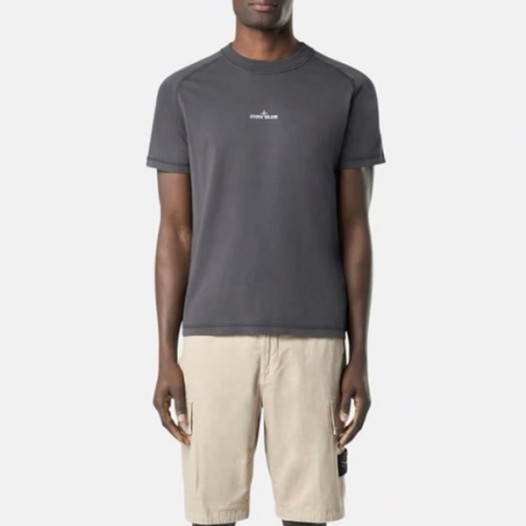 ❤스톤아일랜드 남성 라운드 반팔 티셔츠 - Stone Island Mens Round Tshirt - stc6613x