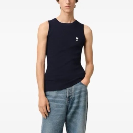 ❤아미 남성 라운드 나시 - Ami Mens Sleeveless Top - amc6622x