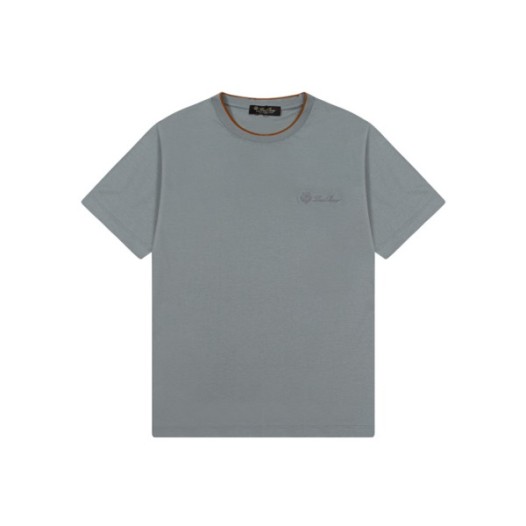 ❤로로피아나 남성 라운드 반팔티 - Loro Piana Mens Round Tshirt - lpc6636x