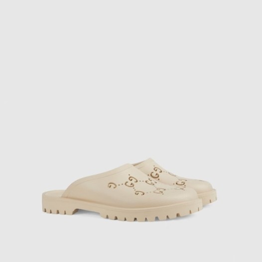 ❤구찌 남성 퍼포레이티드 러버 샌들 - Gucci Mens Slip On Sandals - gus5742x