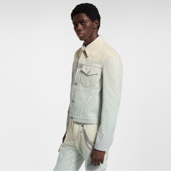 ✨루이비통 남성 데님 재킷 - Louis vuitton Mens Denim Jacket - lvc6692x