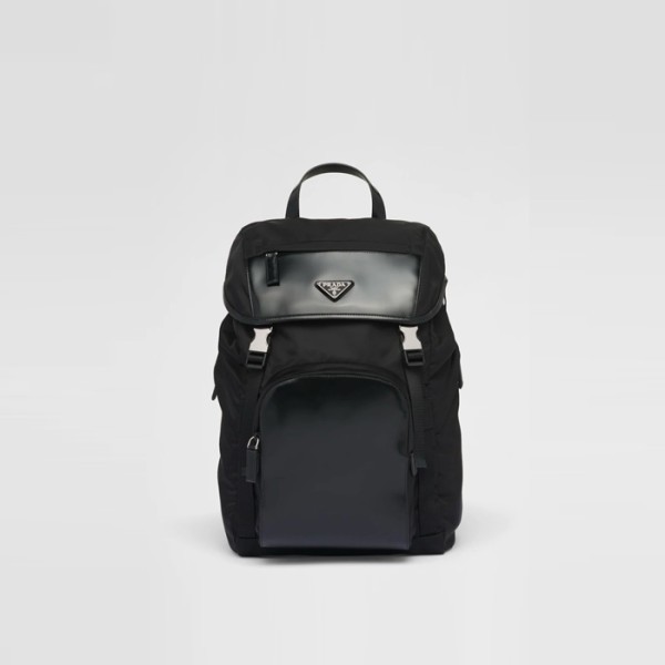 ✨매장판 프라다 남성 리나일론 사피아노 가죽 백팩 2VZ135 - Prada Mens Re-Nylon And Saffiano Leather Backpack - prb5637x