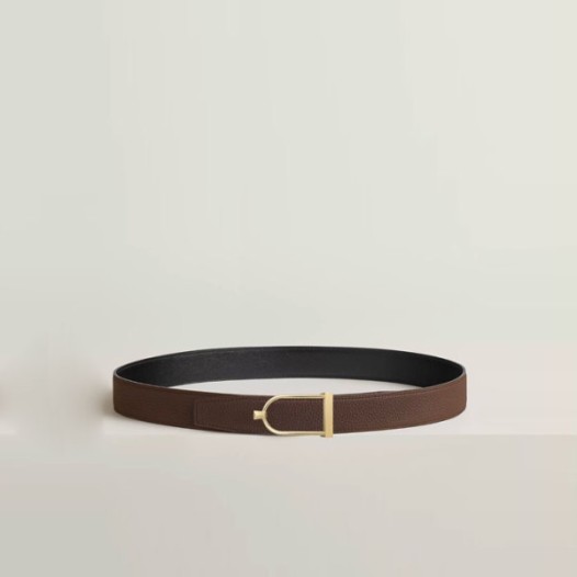 ❤에르메스 남성 Ecrin 버클 리버서블 벨트 - Hermes Mens Ecrin Buckle Reversible Belt - bel193x