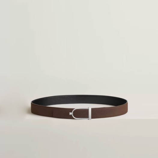❤에르메스 남성 Ecrin 버클 리버서블 벨트 - Hermes Mens Ecrin Buckle Reversible Belt - bel196x