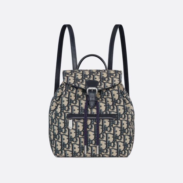 ✨디올 키즈 자카드 오블리크 백팩 - Dior Kids Jacquard Oblique Canvas Backpack - dib5670x