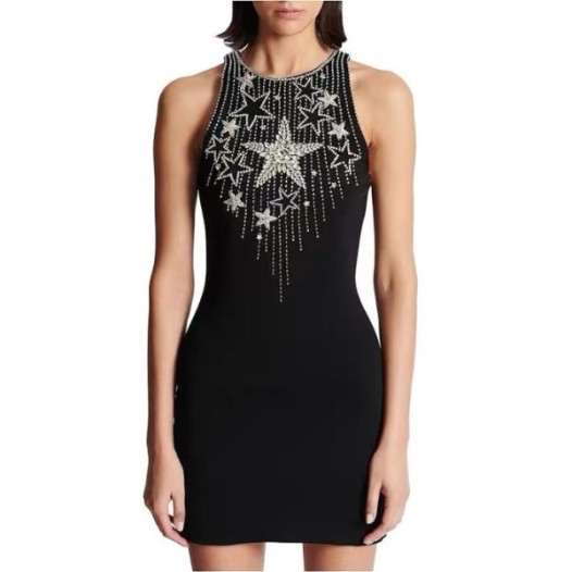 ❤발망 여성 트렌디 원피스 - Balmain Womens Trendy One-pieces - bac6825x