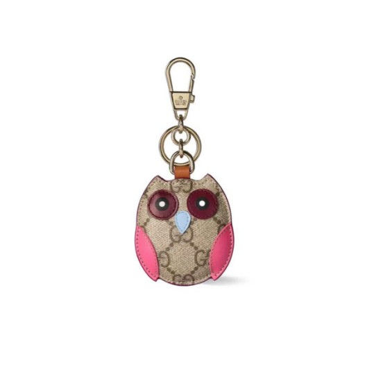❤구찌 남/녀 GG 엠블럼 캔버스 올빼미 백 참 키체인 - Gucci Unisex Emblem Canvas Key Ring - acc5770x