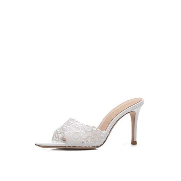 ✨지안비토 로시 여성 자수 샌들 - Gianvito Rossi Womens Embroidered sandals - gis5800x