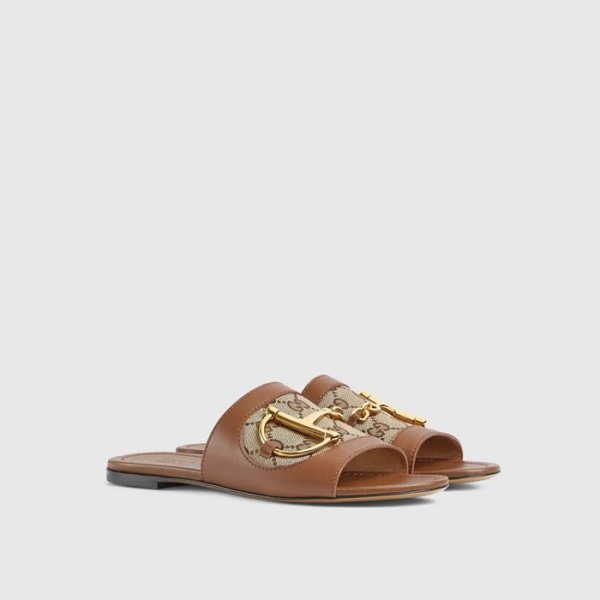 ✨구찌 여성 홀스빗 슬라이드 샌들 - Gucci Womens Horsebit Slide Sandals - gus5872x