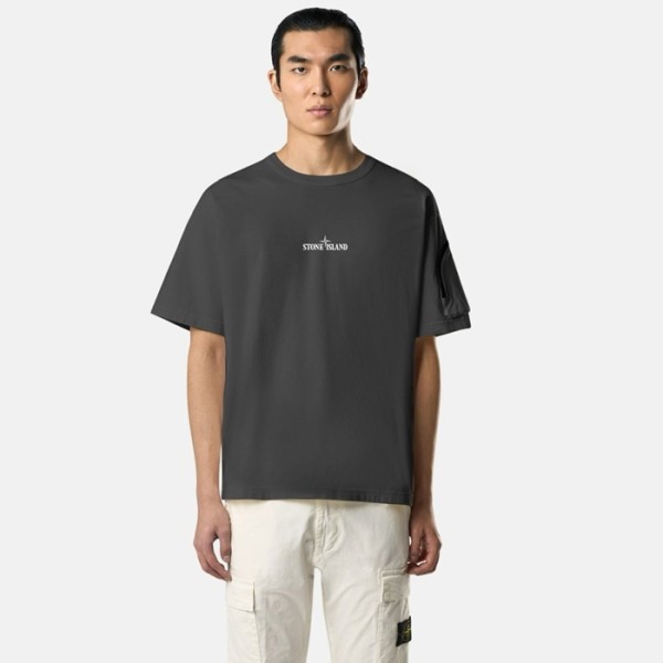 ✨스톤아일랜드 남성 라운드 반팔 티셔츠 - Stone Island Mens Round Tshirt - stc6836x