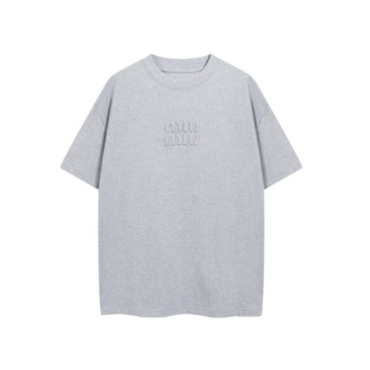 ❤미우미우 남/녀 라운드 반팔 티셔츠 - Miumiu Unisex Round Tshirt - mic6842x