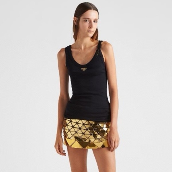 ✨프라다 여성 라운드 나시 - Prada Womens Round Tshirt - prc6879x