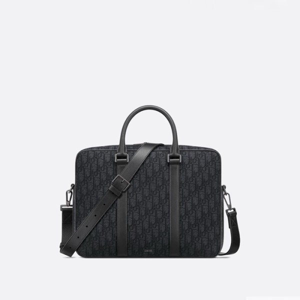 ✨디올 남성 지퍼 브리프케이스 - Dior Mens Zipper Briefcase - dib5730x