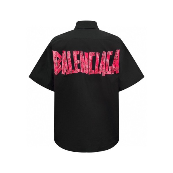 ✨발렌시아가 남성 반팔 셔츠 - Balenciaga Mens Basic Shirts - bac6916x