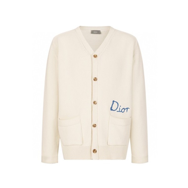 ✨디올 남성 브이넥 가디건 - Dior Mens V-neck Cardigan - dic6945x
