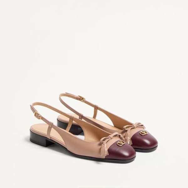 ✨발렌티노 여성 발레 뒤 루아 슬링백 발레리나 - Valentino Womens Valet Du Roi Slingback Ballerina - vas5983x