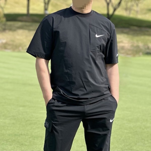 ✨[NIKE] 나이키 남성 우븐 라운드넥 트레이닝셋 - gol1694x