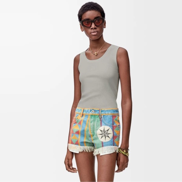 ✨로에베 여성 라운드 나시 - Loewe Womens Round Sleeveless Top - loc6971x