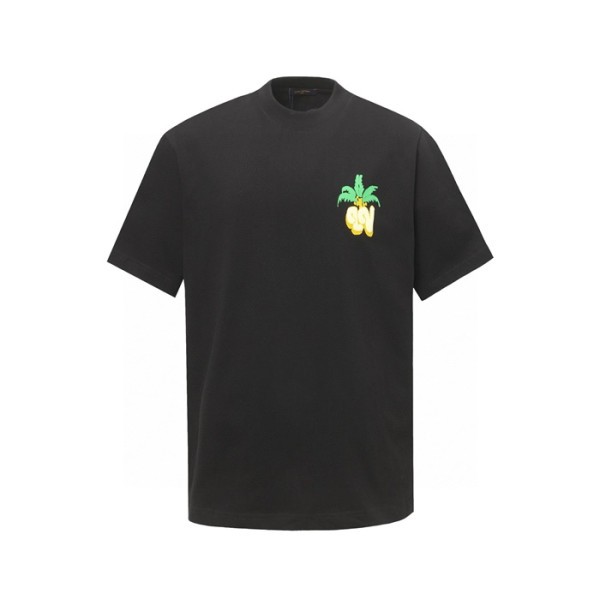 ✨루이비통 남성 라운드 반팔 티셔츠 - Louis vuitton Mens Round Tshirt - lvc6980x