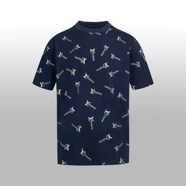 ✨루이비통 남성 라운드 반팔 티셔츠 - Louis vuitton Mens Round Tshirt - lvc7006x