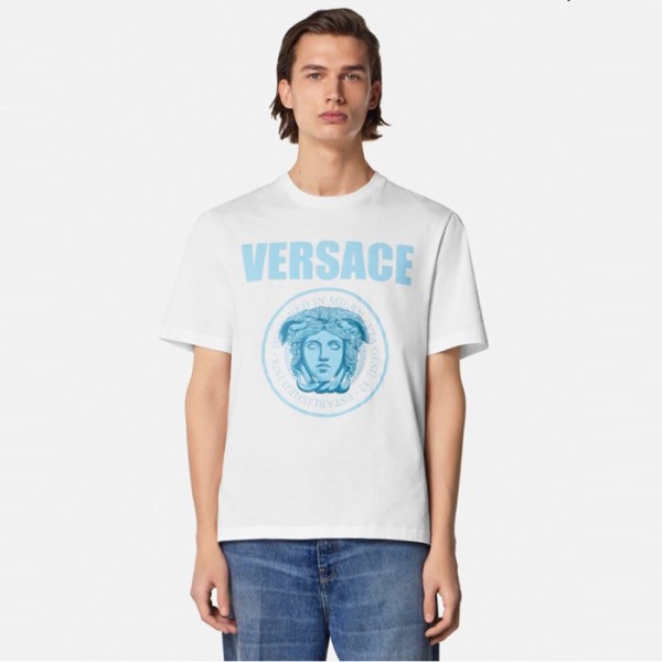 ✨베르사체 남성 반팔 티셔츠 - Versace Mens Round Tshirts - vec7014x