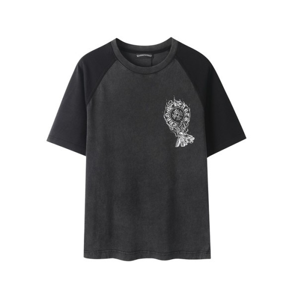 ✨크롬하츠 남성 라운드 반팔티 - Chrom Hearts Mens Round Tshirt - chc7028x